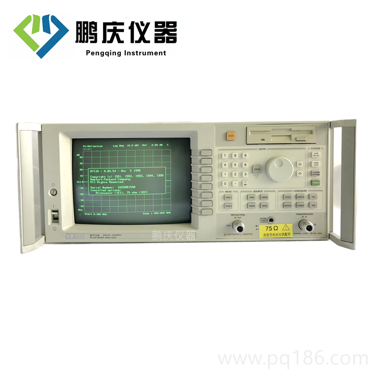 8711A 射頻網絡分析儀，300 kHz 至 1.3 GHz